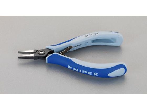 エスコ 精密用プライヤー グリップ付 平 130mm EA537KP-1