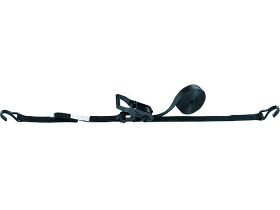 OH ベルトラッシング LBR100WBKラチェットバックル クロスフック 25×1.8mm