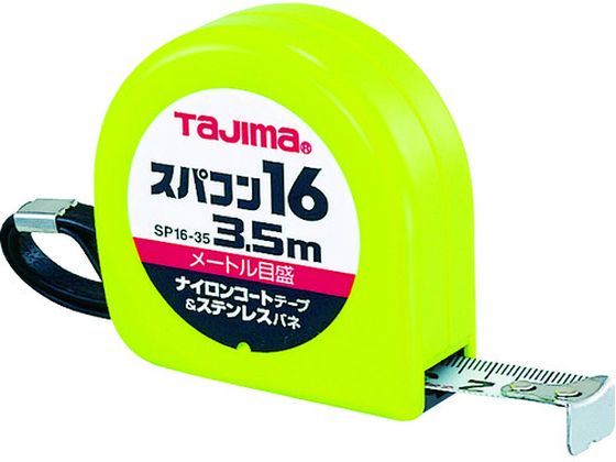 タジマ スパコン16 3.5m メートル目盛 ブリスター SP1635BL タジマ スパコン16 3.5m メートル目盛 ブリスター SP1635BL