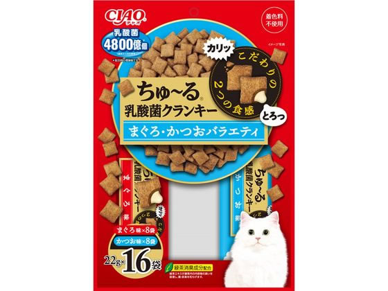 いなば 乳酸菌クランキー 鮪・鰹 16P いなば 乳酸菌クランキー 鮪・鰹 16P