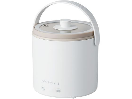 エレコム 電気鍋 800ml 予約機能付 ホワイト HAC-HEP01WH