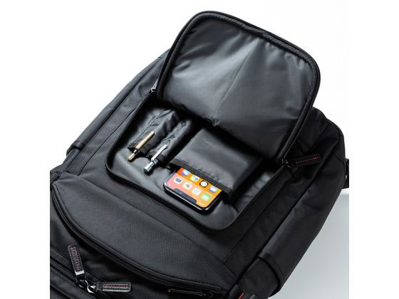 サンワサプライ エグゼクティブビジネスリュックPRO 13.3インチワイド