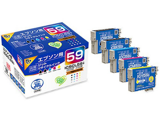 ジット リサイクルインク 4色 JIT-E595P