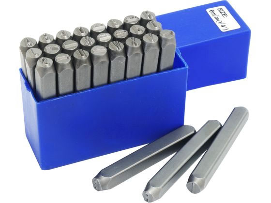 新潟精機 精密刻印セット 6mm 英字 SP6-AZS 新潟精機 精密刻印セット 6mm 英字 SP6-AZS