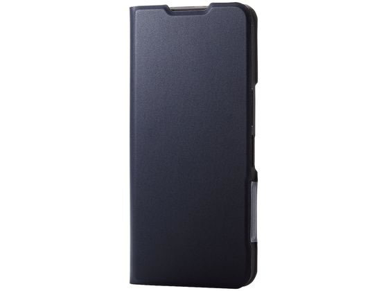エレコム AQUOS wish4 手帳型ケース ネイビー PM-S241PLFUNV