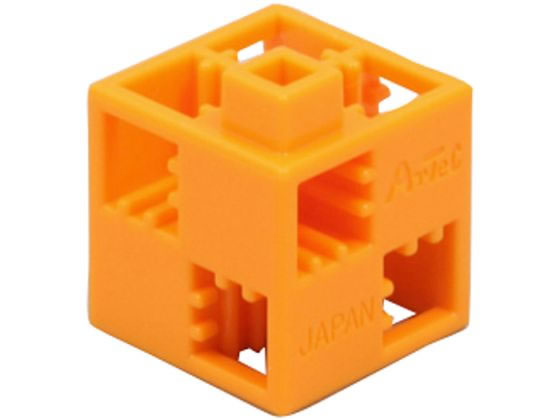 アーテック Artecブロック 基本四角 24P オレンジ 77744