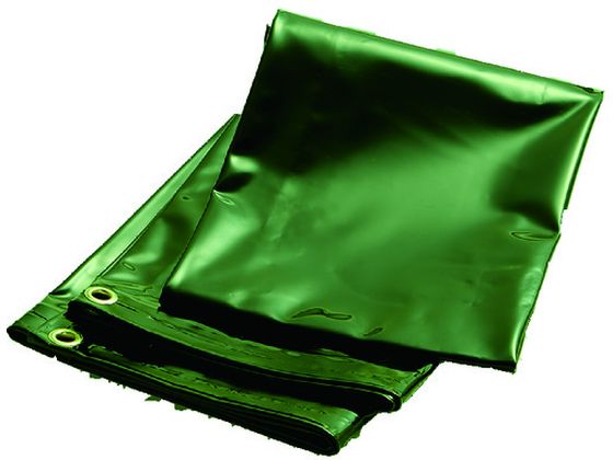 TRUSCO 溶接遮光シートのみ 0.35T×W970×H1970 深緑
