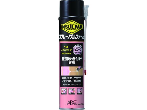 ABC 簡易型発泡ウレタンフォーム1液ノズルインサルパックスプレーノズルフォーム