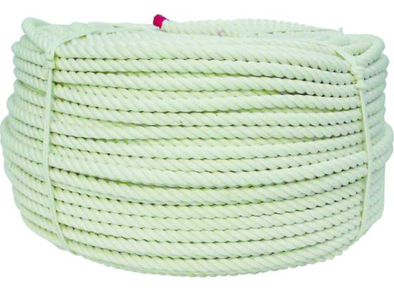 ユタカメイク ロープ 綿ロープ巻物 12φ×200m C12-200