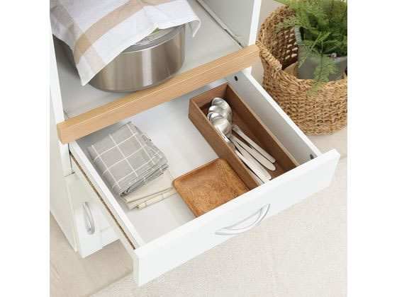 不二貿易 キッチンカウンター サージュ WH×NA 45幅(96817) 99520が