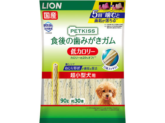 LION PETKISS 食後ガム 低カロリー超小型犬 90g LION PETKISS 食後ガム 低カロリー超小型犬 90g