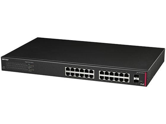 バッファロー 法人向け レイヤー2 Giga 大容量PoE スマートスイッチ BK バッファロー 法人向け レイヤー2 Giga 大容量PoE スマートスイッチ BK