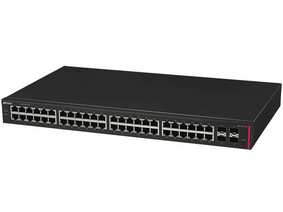 バッファロー 法人向け レイヤー2 Giga スマートスイッチ 48ポート ブラック バッファロー 法人向け レイヤー2 Giga スマートスイッチ 48ポート ブラック