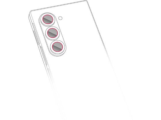 エレコム Galaxy Z Fold6 レンズカバー カメラ保護 PM-G245FLLFG エレコム Galaxy Z Fold6 レンズカバー カメラ保護 PM-G245FLLFG
