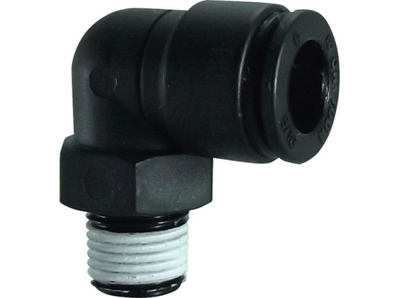 チヨダ ファイブ樹脂メイルエルボ 8mm・R1/8 FR8-01ML チヨダ ファイブ樹脂メイルエルボ 8mm・R1/8 FR8-01ML