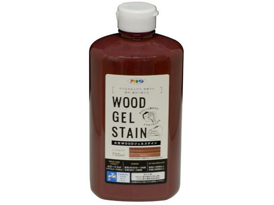 アサヒペン 水性WOODジェルステイン 700ml マホガニー