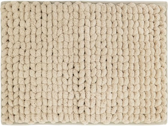 ヨコズナクリエーション MOU バスマット 約45×60cm ベージュ