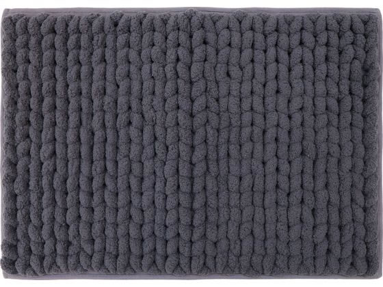 ヨコズナクリエーション MOU バスマット 約45×60cm チャコール ヨコズナクリエーション MOU バスマット 約45×60cm チャコール