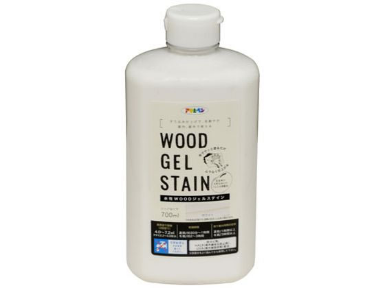 アサヒペン 水性WOODジェルステイン 700ml ホワイト