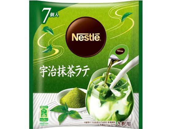 ネスレ ポーション 宇治抹茶ラテ 7個 012605814 ネスレ ポーション 宇治抹茶ラテ 7個 012605814