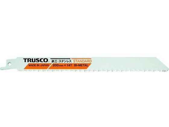 TRUSCO バイメタルセーバーソーブレード 200mm×0.9厚×14山 5枚 TBS-200-14-5P TRUSCO バイメタルセーバーソーブレード 200mm×0.9厚×14山 5枚 TBS-200-14-5P