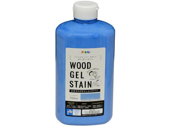 アサヒペン 水性WOODジェルステイン 700ml チョークブルー アサヒペン 水性WOODジェルステイン 700ml チョークブルー