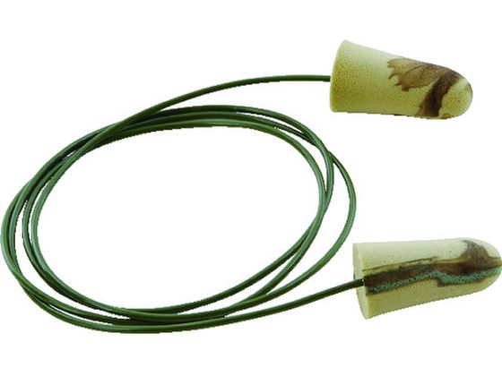MOLDEX 使い捨て耳せん CAMO PLUGS 6609 コード付き