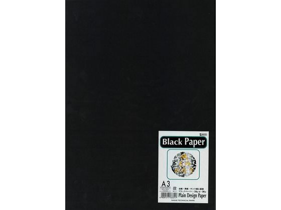 SAKAE 特殊紙 A3 ブラックペーパー 310g PDP-A3-BK310