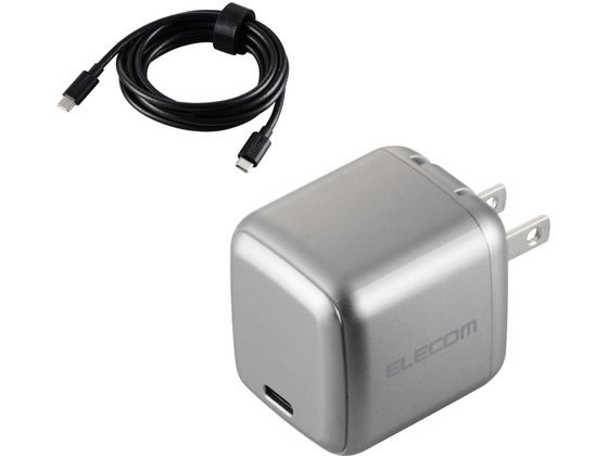 エレコム AC充電器 PD 70W Type-C グレー ACDC-PD8970SGY エレコム AC充電器 PD 70W Type-C グレー ACDC-PD8970SGY