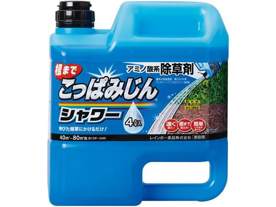 レインボー薬品 こっぱみじんシャワー 4L