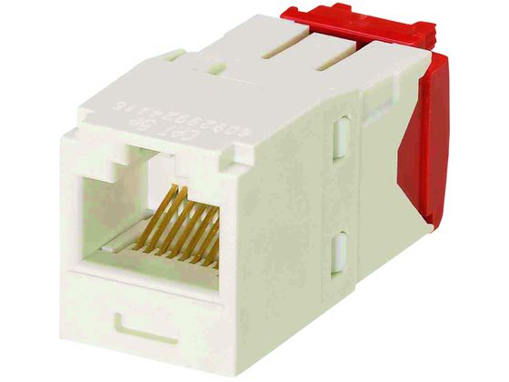 パンドウイット カテゴリ5E RJ45モジュラージャック UTP TG オフホワイト