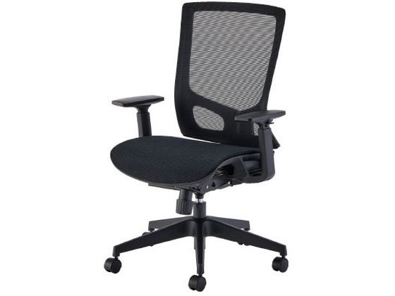山善 フルメッシュチェア ブラック HFM-33A(BK) 山善 フルメッシュチェア ブラック HFM-33A(BK)