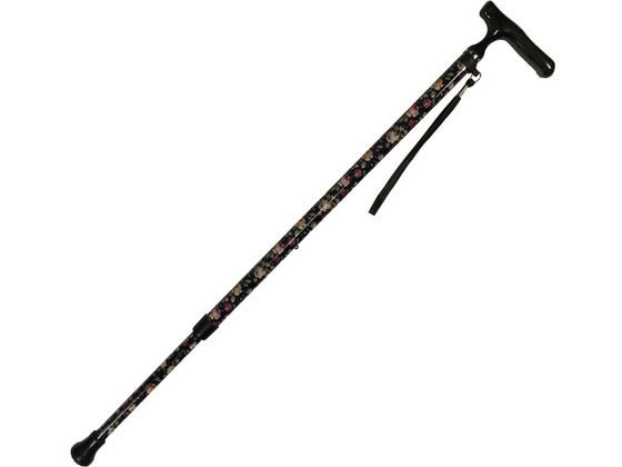 島製作所 オールカーボン伸縮ステッキSP 花柄NB 島製作所 オールカーボン伸縮ステッキSP 花柄NB