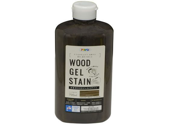 アサヒペン 水性WOODジェルステイン 700ml ウォルナット