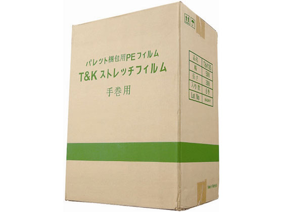 国分ビジネスサポート ストレッチフィルム 500×300m 6巻 T & K155