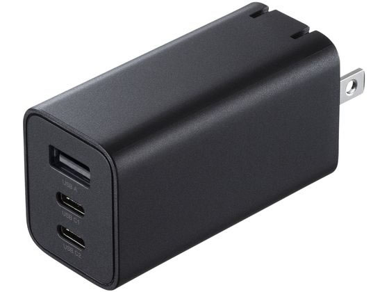 サンワサプライ USBPD対応 AC充電器 PD65W ACA-PD95BK サンワサプライ USBPD対応 AC充電器 PD65W ACA-PD95BK