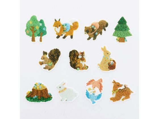 bande マスキングロールステッカー 花咲く刺繍の森 BDA718が431