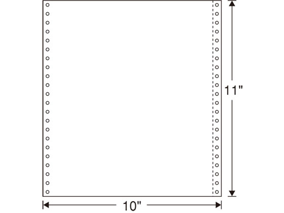 日本通信紙 白紙ストックフォーム 10×11 2000枚