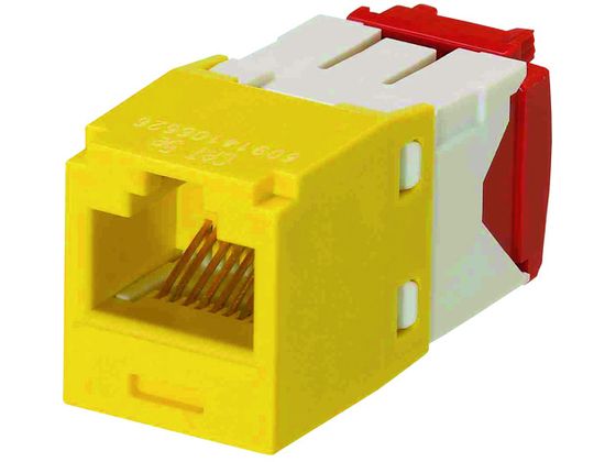 パンドウイット カテゴリ5E RJ45モジュラージャック UTP TG 黄