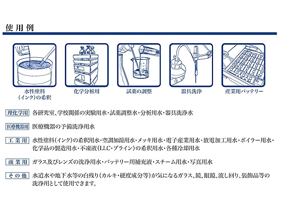 古河薬品工業 高純度精製水クリーン&クリーン 2L 02-101が600円