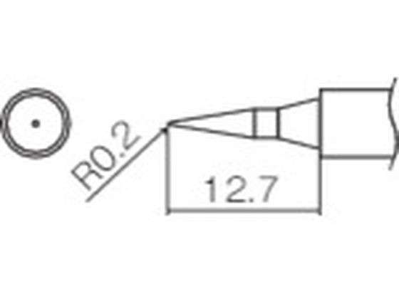 白光 こて先 IL型 T12-IL 白光 こて先 IL型 T12-IL
