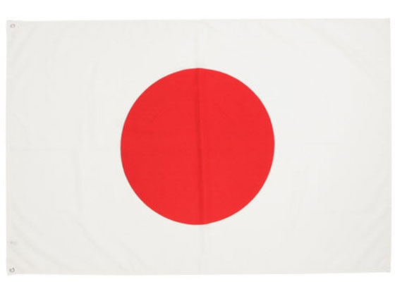 三上旗店 日の丸 エクスラン(アクリル) 100cmx150cm