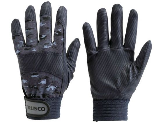 TRUSCO PU迷彩手袋 ブルー LL TPU-CMB-LL