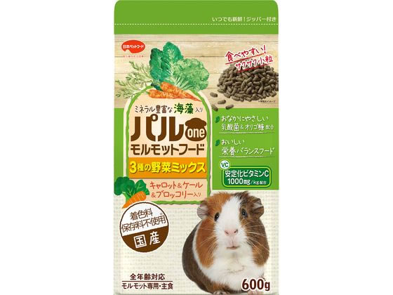 日本ペットフード パルone モルモットフード 野菜 600g
