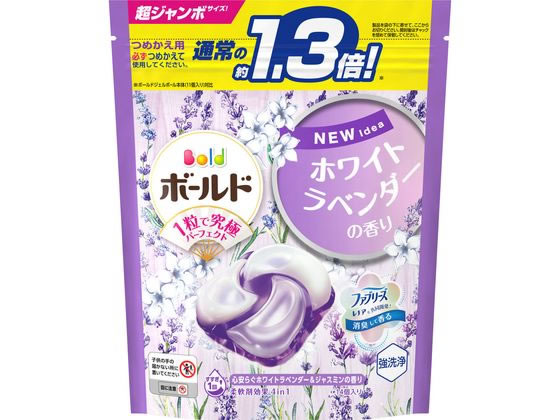 P & G ボールドジェルボール4D ホワイトラベンダー&ジャスミン 詰替 14個