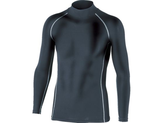 おたふく BTパワーストレッチハイネックシャツ ブラック M JW-170-BK-M おたふく BTパワーストレッチハイネックシャツ ブラック M JW-170-BK-M