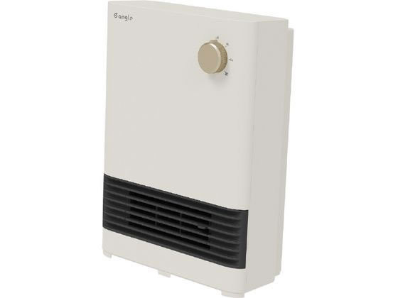 eangle セラミックヒーター強弱2段階+送風 モカホワイト ANGCCHM12AMW