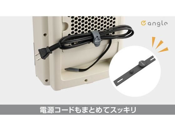 eangle セラミックヒーター強弱2段階+送風 モカホワイト ANGCCHM12AMW