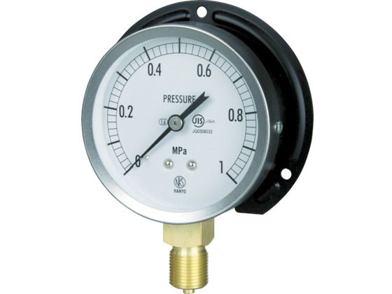 長野 JIS汎用形圧力計(B枠) 圧力レンジ(MPa):0.0~0.25 GS51-231-0.25MP