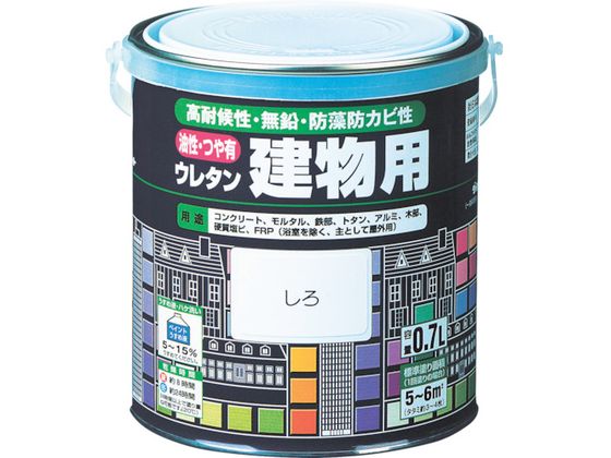 ロック 油性ウレタン建物用 あか 1.6L H06-1613 6S